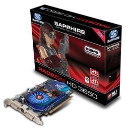 Sapphire Radeon HD3650 512Mo (DDR2)