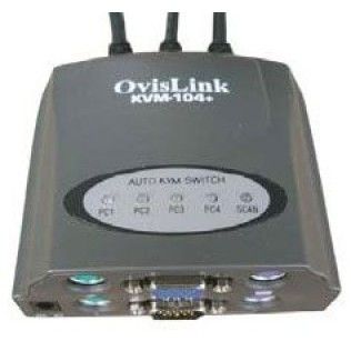 OvisLink KVM-104+