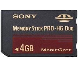 Sony Memory Stick Pro Duo HG 4Go