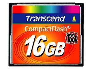 Transcend Compact Flash 16Go 133x