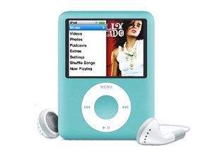 Apple iPod Nano 3G 8Go (Bleu)