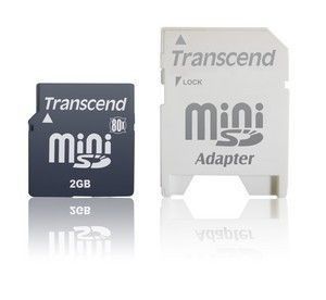 Transcend Mini SD Card 2Go