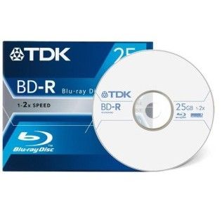 TDK BD-R 25 Go - 2x (Boite CD x1)