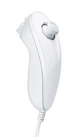 Manette Wii Nunchuck (Blanc)