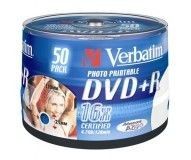 Verbatim DVD+R 4.7 Go - 16x (Spindle x50) Imprimable