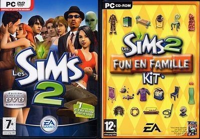 Les Sims 2 + Fun en famille - PC