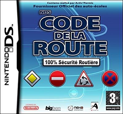 Code de la Route DS : 100% Sécurité Routière - Nintendo DS