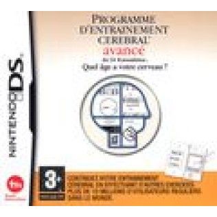 Brain Training : Programme d'Entraînement Cérébral Avancé - Nintendo DS