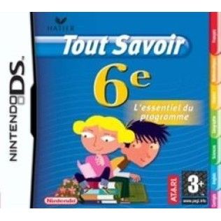 Tout Savoir 6ieme - Nintendo DS