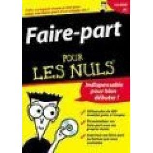 Faire-part pour les nuls - PC