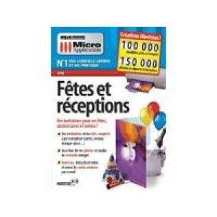 Micro application Fêtes et réceptions - PC