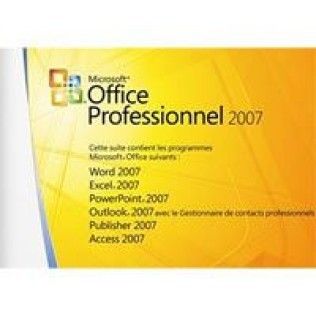 Microsoft Office 2007 Professionnel OEM - PC