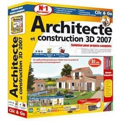 Architecte et Construction 3D 2007 - Solution pour projets complets - PC