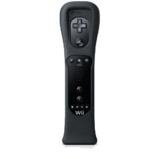 Télécommande Wii Wiimote + Wii Motion Plus (Black)