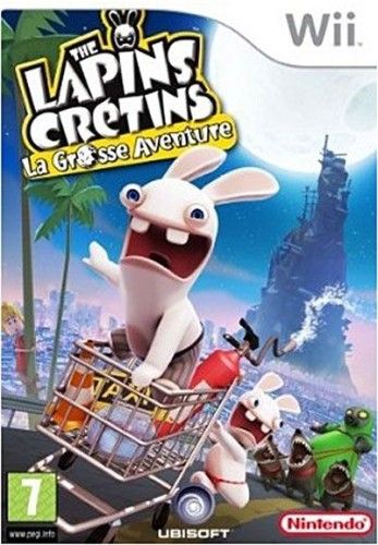 The Lapins Cretins : La Grosse Aventure - Wii