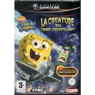 Bob L'Eponge : la Créature du Crabe Croustillant - Game Cube