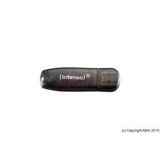 Intenso Rainbow line color 16Go (Black)