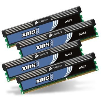 Corsair XMS3 DDR3-1333 CL9 8Go (4x2Go)