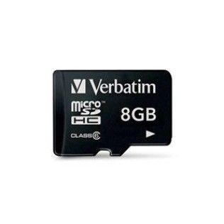 Verbatim Micro SDHC 8Go Class 6