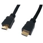 Cable HDMI / HDMI 0.75m Plaqué Or