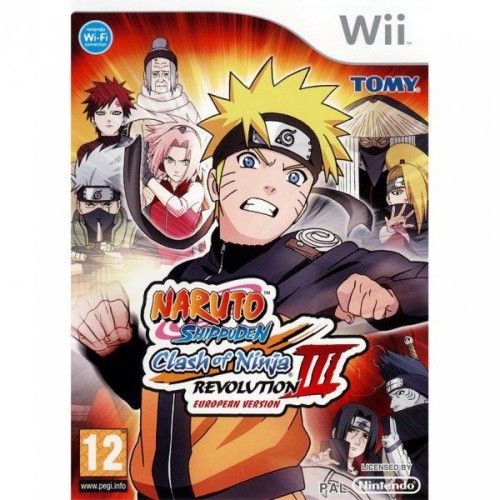 Naruto Shippuden: Clash of Ninja Revolution 3 - Wii