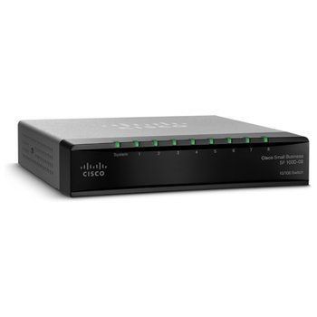 Cisco Small Business SF 100D-08