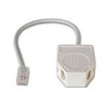 Adaptateur RJ45 Mâle vers 2xRJ45 Femele (Doubleur RJ45)