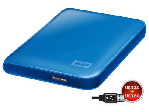 WD My Passport Essential 3.0 500Go (Bleu)