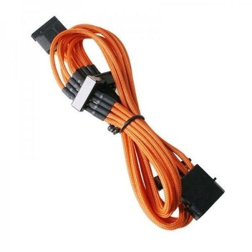 BitFenix Alchemy Molex vers 4 x S-ATA - 20cm (Orange)