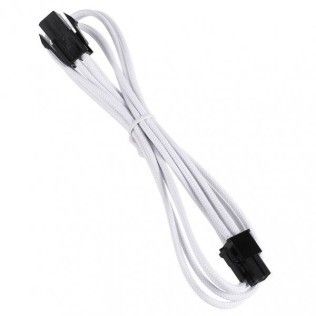 BitFenix Alchemy Extension d'alimentation ATX12V 4 pins - 45 cm (Blanc)