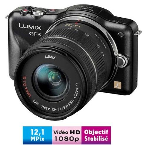 Panasonic Lumix DMC-GF3 (Black)