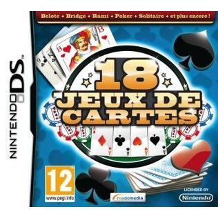 18 Jeux de Cartes - Nintendo DS