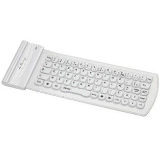 Halterrego Clavier Bluetooth (Blanc)