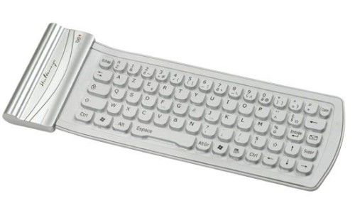 Halterrego Clavier Bluetooth (Argent)