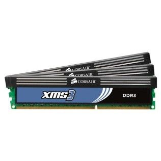 Corsair XMS3 DDR3-1333 CL9 16Go (4x4Go) - CMX16GX3M4A1333C9