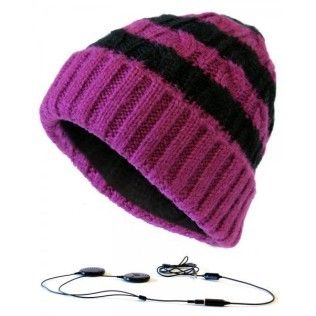 Aerial7 Sound Disk Beanie Mammoth (Violet/Noir)