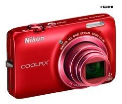 Nikon Coolpix S6300 (Rouge)