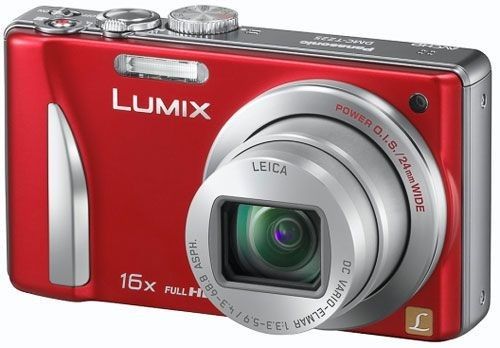 Panasonic Lumix DMC-TZ25 (Rouge)