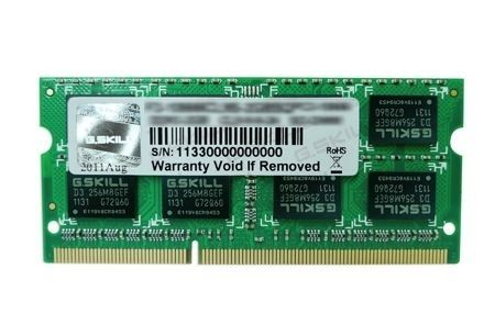 G.Skill So-Dimm SQ DDR3-1600 CL9 4Go