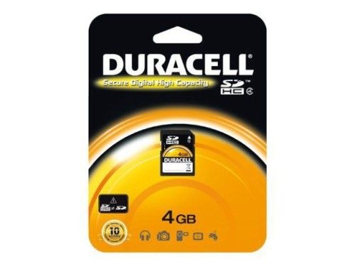 Duracell SDHC 4Go Class 4