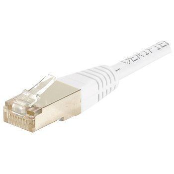 Cable Réseau RJ45 Cat 6 SFTP 0.15m (Blanc)