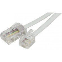 Cable RJ11 vers RJ45 - 10m (Blanc)