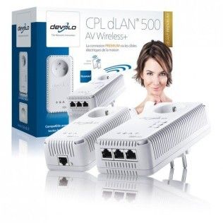 Devolo dLAN 500 AV Wireless+ Starter Kit