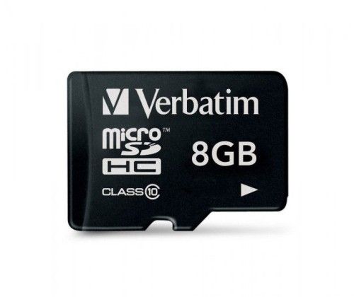 Verbatim Micro SDHC 8Go CL10