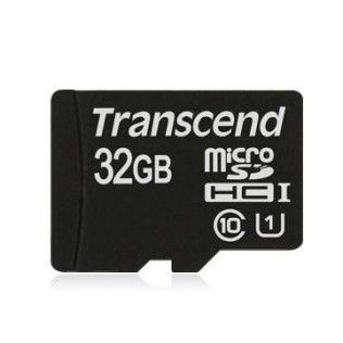 Transcend Micro SDHC UHS-I 300x Premium 32Go CL10 + Adaptateur