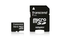 Transcend Micro SDHC 8Go Class 10