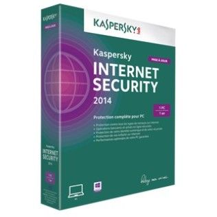 Kaspersky Internet Security 2014 - Licence 1 an 1 poste - PC