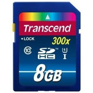 Transcend UHS-1 300x Premium 8Go Class 10