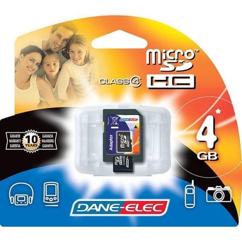 Dane Elec Micro SDHC 4Go Class 4