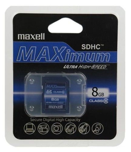 Maxell SDHC 8Go Class 6